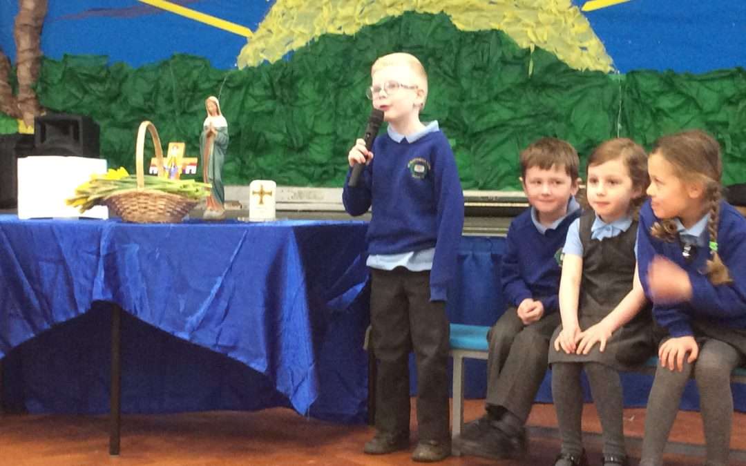 Reception share a very special Celebration of the Word